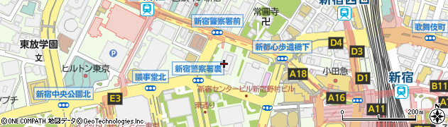 新宿野村ビル歯科クリニック周辺の地図
