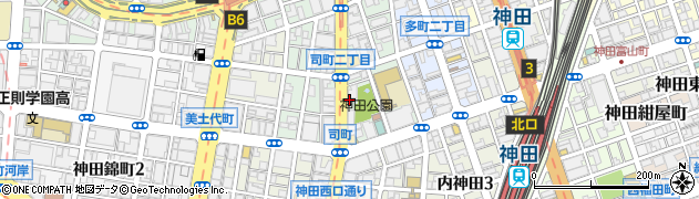 神田警察署司町交番周辺の地図