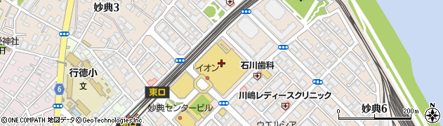 株式会社伊藤楽器ヤマハ英語教室　妙典イオンセンター周辺の地図