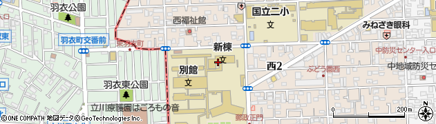 郵政大学校・中央郵政研修センター　総務係周辺の地図