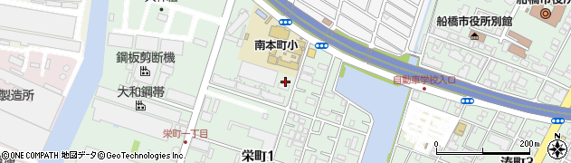 栄町1丁目公園周辺の地図