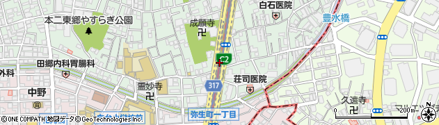 中野本町２周辺の地図