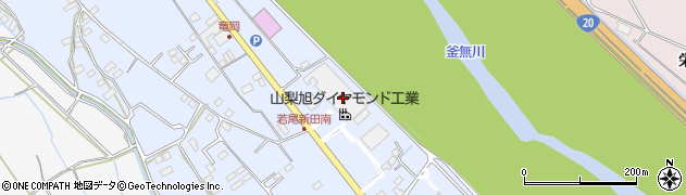 山梨県韮崎市龍岡町若尾新田800周辺の地図