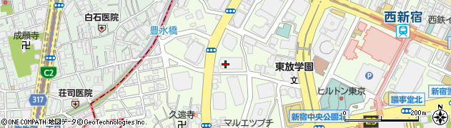 新宿アイタウン郵便局周辺の地図