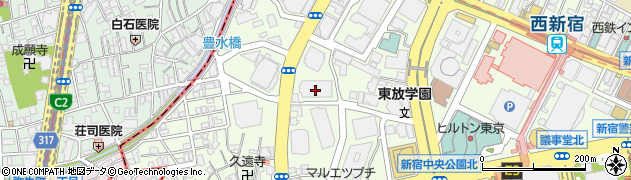 ファミリーマート新宿アイタウン店周辺の地図