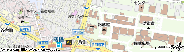 東京都新宿区市谷本村町6-1周辺の地図