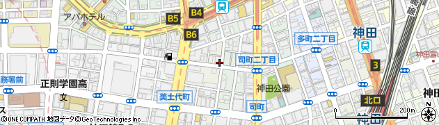東京都千代田区神田美土代町11-15周辺の地図