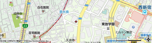 松屋 西新宿タワー60店周辺の地図