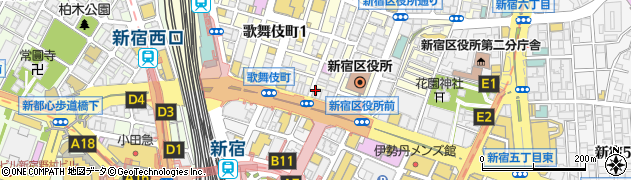 韓菜家周辺の地図