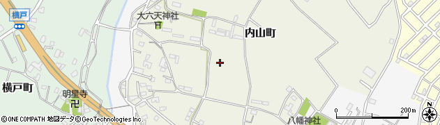 千葉県千葉市花見川区内山町周辺の地図