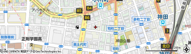 東京都千代田区神田美土代町11-11周辺の地図