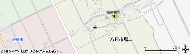 千葉県匝瑳市八日市場ニ392周辺の地図