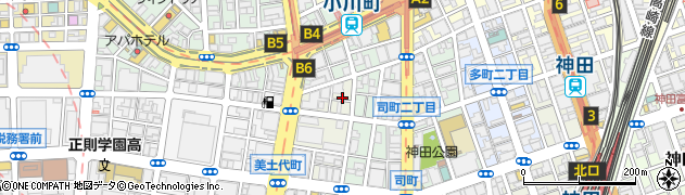 東京都千代田区神田美土代町11周辺の地図