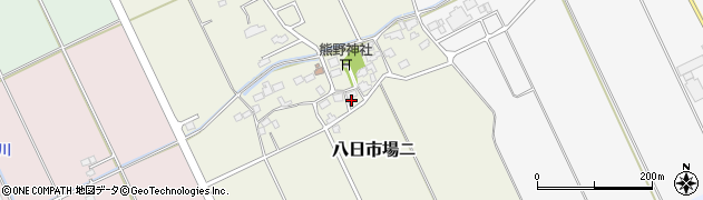 千葉県匝瑳市八日市場ニ372周辺の地図