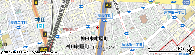 東京都千代田区神田東松下町14周辺の地図