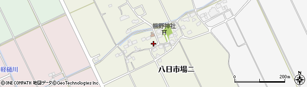 千葉県匝瑳市八日市場ニ388周辺の地図