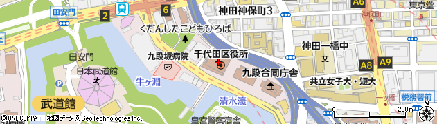 東京労働局　職業安定部職業安定課周辺の地図