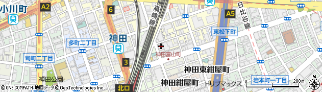 東京都千代田区神田東松下町41周辺の地図