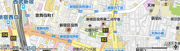 ファミリーマート新宿ゴールデン街店周辺の地図