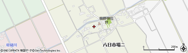 千葉県匝瑳市八日市場ニ389周辺の地図