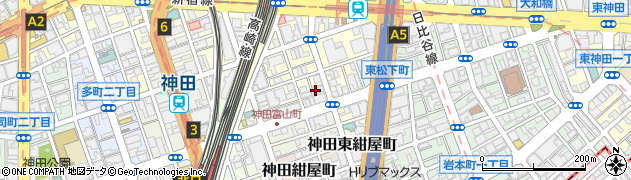 東京都千代田区神田東松下町31周辺の地図