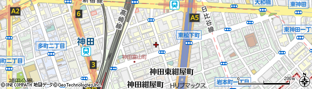 東京都千代田区神田東松下町31-1周辺の地図