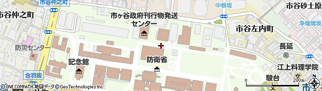 東京都新宿区市谷本村町周辺の地図