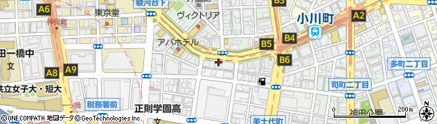 三省堂書店　神保町本店周辺の地図