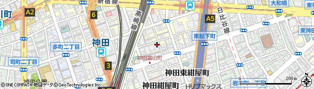 東京都千代田区神田東松下町35周辺の地図