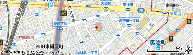 千代田区立岩本町高齢者在宅サービスセンター周辺の地図