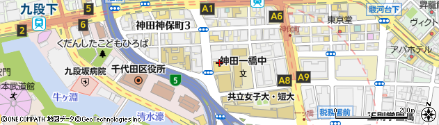 教職員共済生活協同組合　東京都事業所周辺の地図