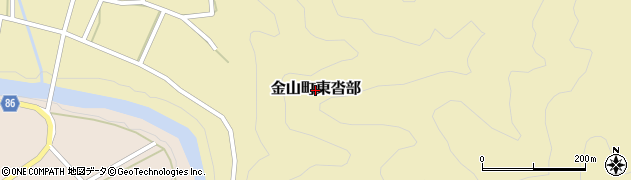 岐阜県下呂市金山町東沓部周辺の地図