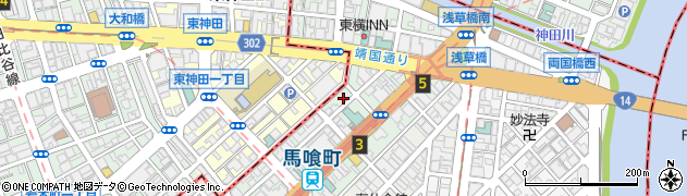 デジタルバード株式会社　日本橋オフィス周辺の地図