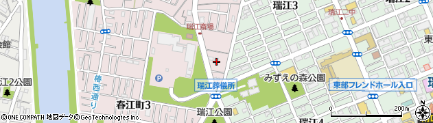 東京都江戸川区春江町3丁目45周辺の地図