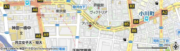 江南 神保町店周辺の地図