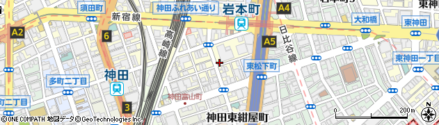 東京都千代田区神田東松下町21周辺の地図