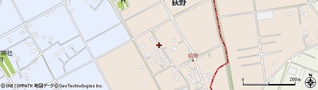 千葉県匝瑳市荻野周辺の地図