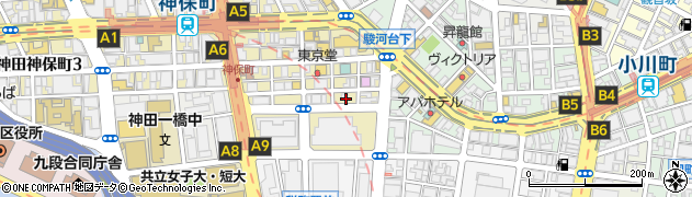 東京都千代田区神田神保町1丁目39周辺の地図