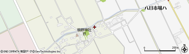 千葉県匝瑳市八日市場ニ381周辺の地図