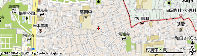 キムラアパート周辺の地図