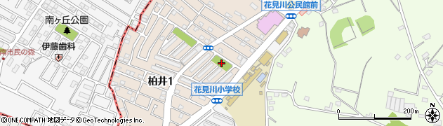 芦太山公園周辺の地図