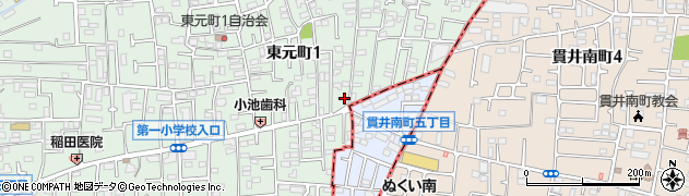 そば処武田家周辺の地図