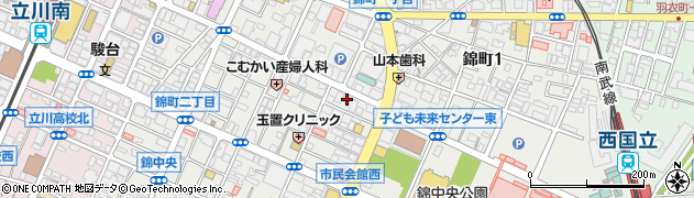 田村知央税理士事務所周辺の地図
