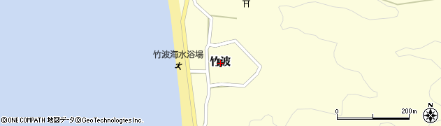 福井県三方郡美浜町竹波周辺の地図