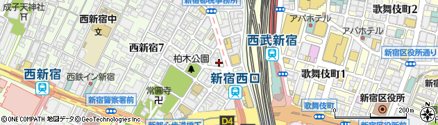 サバイディー 新宿西口店周辺の地図