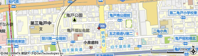 株式会社互助センター友の会　亀戸代理店周辺の地図