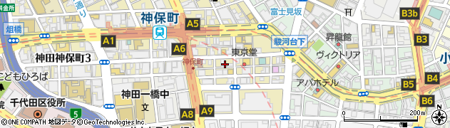 株式会社内山書店周辺の地図