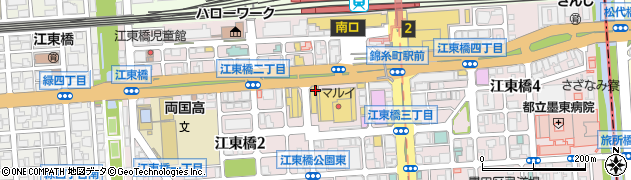 東京東部法律事務所周辺の地図