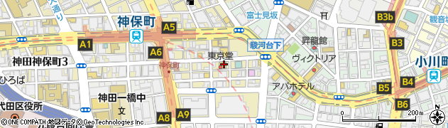 神田すずらん通り周辺の地図
