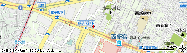 ファミリーマートタカノ西新宿店周辺の地図